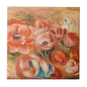 Azulejo Anemones (2) de Auguste Renoir Decorative