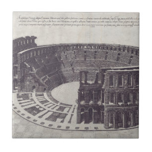 Azulejo Anfiteatro de Verona en Piazza Bra