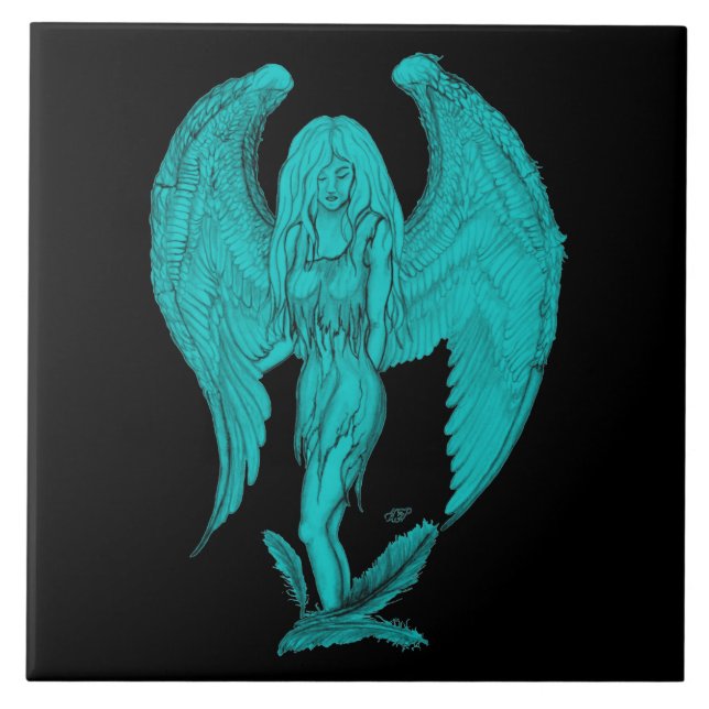 Azulejo Ángel (Frente)