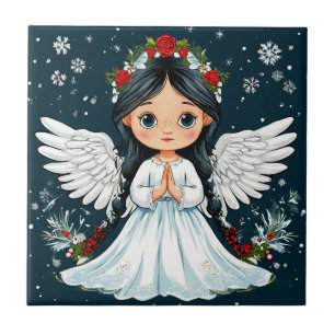 Azulejo ángel del día de San Valentín