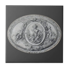 Azulejo Angels antiguos y dioses arte romano griego