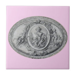 Azulejo Angels antiguos y dioses arte romano griego