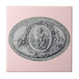 Azulejo Angels antiguos y dioses arte romano griego