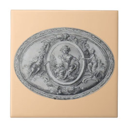 Azulejo Angels antiguos y dioses arte romano griego