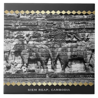 Azulejo Angkor Wat Temple Cambodia Tile Cerámico