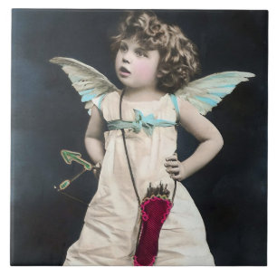 Azulejo Angry Cupid