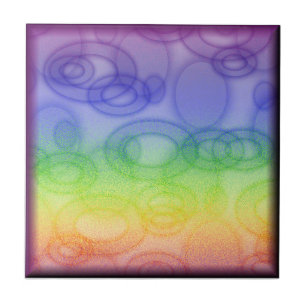 Azulejo Anillos arcoiris