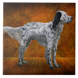Azulejo Animal - Dog - The English Setter