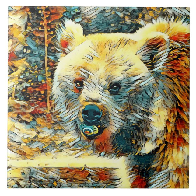 Azulejo AnimalArt_Bear_003 (Frente)