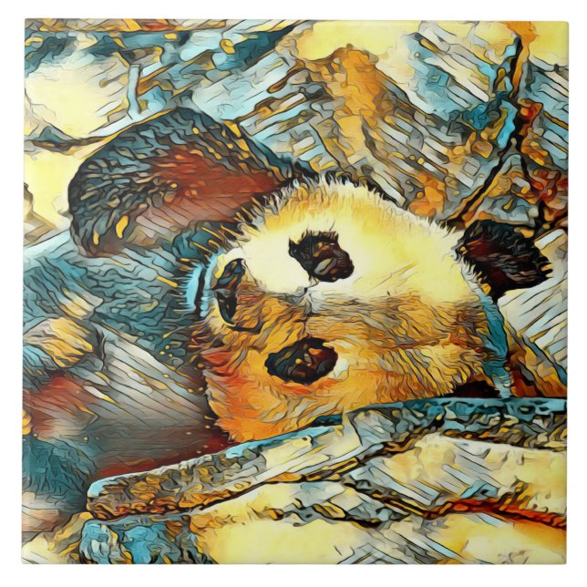 Azulejo AnimalArt_Panda_002 (Frente)