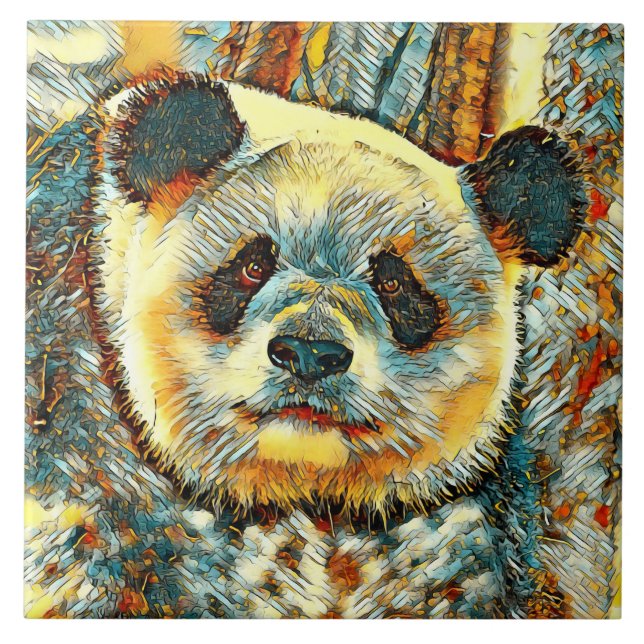 Azulejo AnimalArt_Panda_014 (Frente)