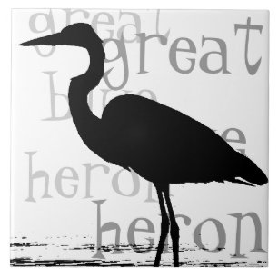 Azulejo Animales de la fauna de los pájaros de la garza