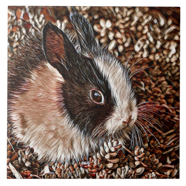 Azulejo AnimalMix_Conejo_005 (Frente)