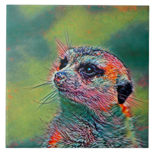 Azulejo AnimalMix_Meerkat_009