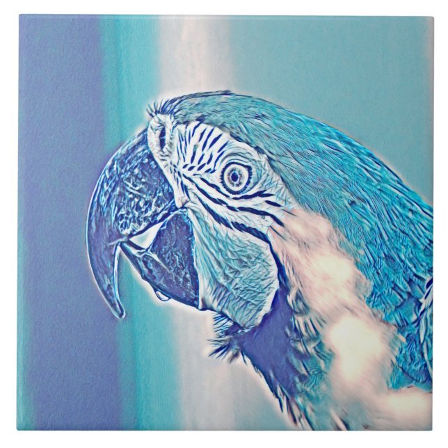 Azulejo AnimalMix_Pájaro_009 (Frente)