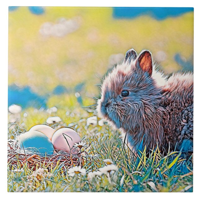 Azulejo AnimalMix_Rabbit_037 (Frente)