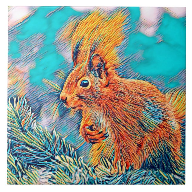 Azulejo AnimalMix_Squirrel_001_by_JAMColors (Frente)