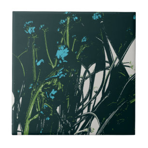 Azulejo ánimo azul chamomile