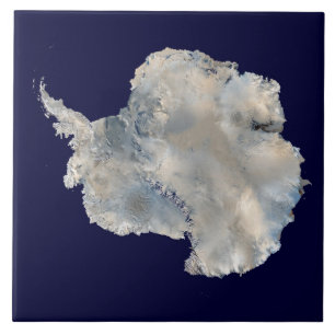 Azulejo Antártida (imágenes de NASA Blue Marble)