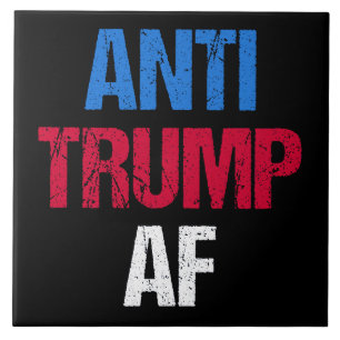 Azulejo Anti-Trump AF I