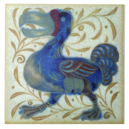 Azulejo Antícola Repro Rare De Morgan Dodo Bird