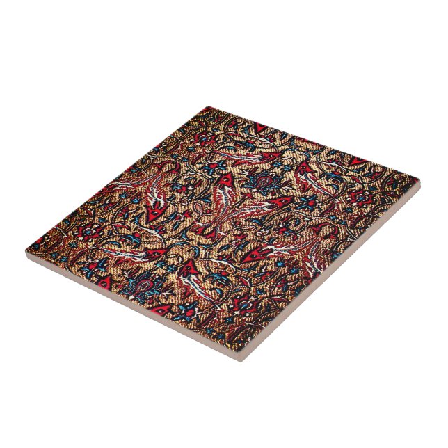 Azulejo Antigua oriental Kilim Rug (Lado)
