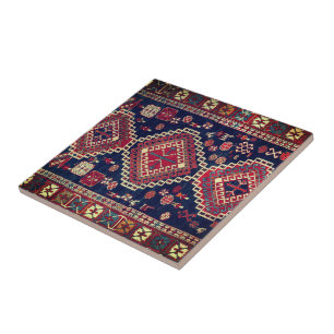 Azulejo Antigua oriental Kilim Rug