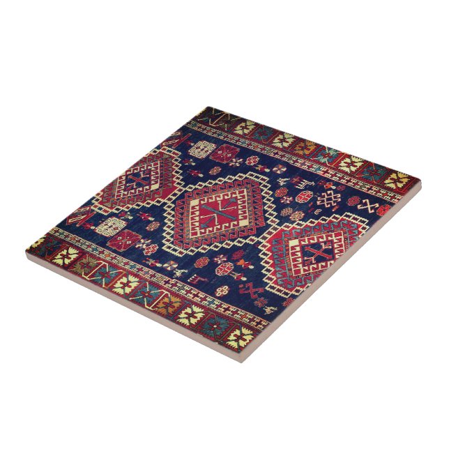 Azulejo Antigua oriental Kilim Rug (Lado)