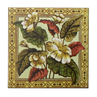 Azulejo Antigüedad Transferware de la reproducción VT0018