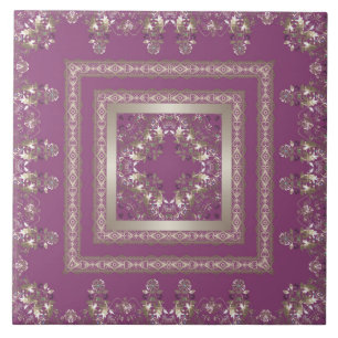 Azulejo Antiguo árabe decorativo este ornamental barroco