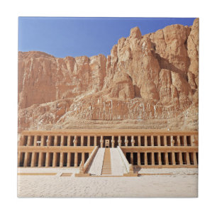 Azulejo Antiguo faraón de Egipto Templo deir el bahri Dina