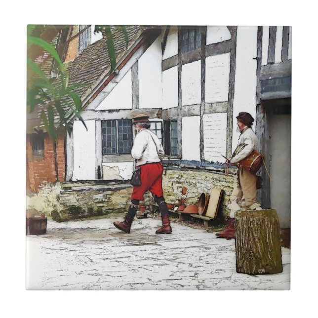 AZULEJO ANTIGUO INGLATERRA (Frente)