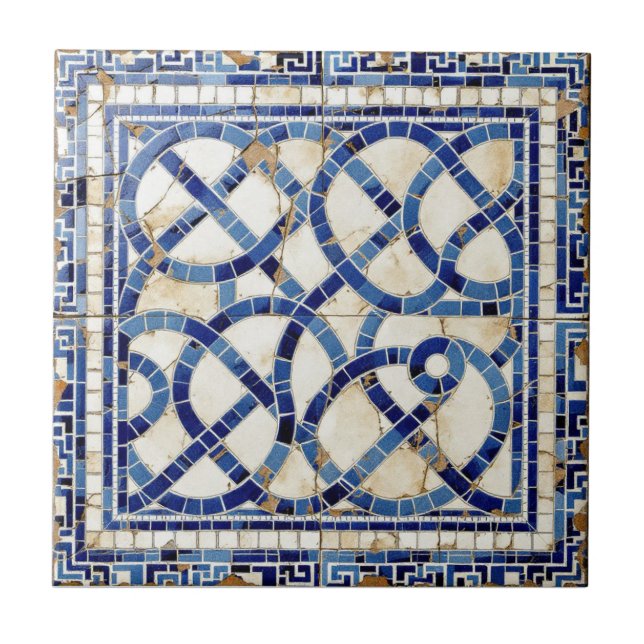 Azulejo Antiguo Knotty Elegance Tile Cerámico (Frente)