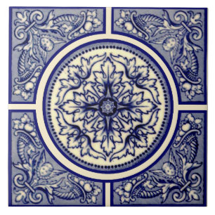 Azulejo Antiguo período de reproducción de Cherubos de C