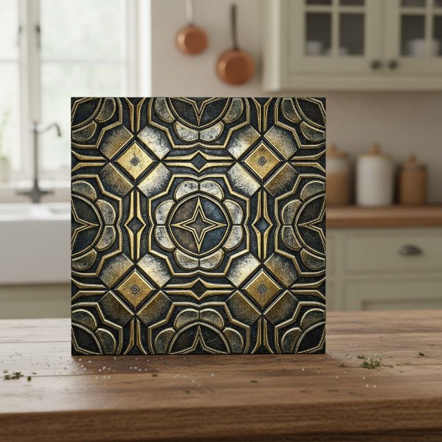 Azulejo Antique Iron Industrial Geometric #10 ID1227 (Subido por el creador)