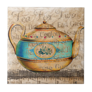 Azulejo Antique Tea Pot