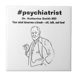 Azulejo antistress Freud Psychiatry Therapy Clinic Health