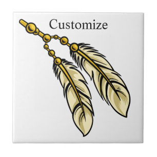 Azulejo Apache Feathers Thunder_Cove