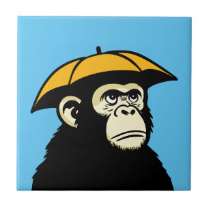 Azulejo Ape no me gusta la lluvia