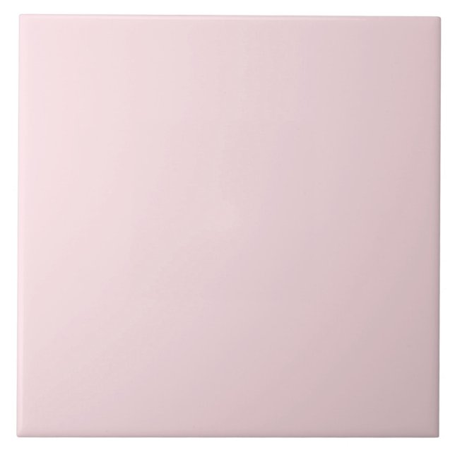 Azulejo Apenas Pinta De Cerámica Rosa. (Frente)
