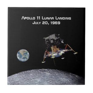 Azulejo Apolo 11 Aterrizaje lunar