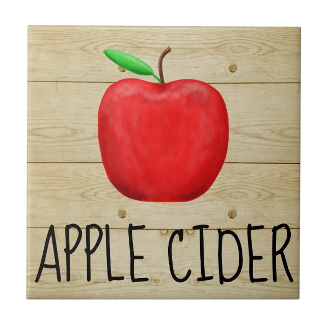 Azulejo Apple Cider Red Apple (Frente)