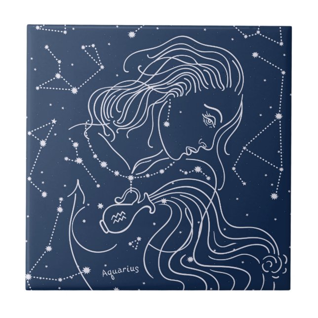 Azulejo Aquarius (Frente)