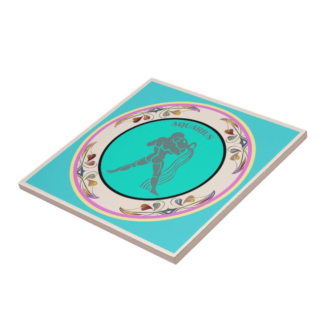 Azulejo Aquarius Ceramic Tile (Lado)