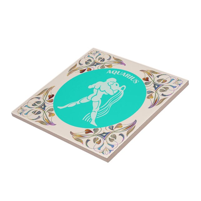 Azulejo Aquarius Ceramic Tile (Lado)