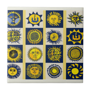 Azulejo Aquí viene el sol - Celebración Del Sol