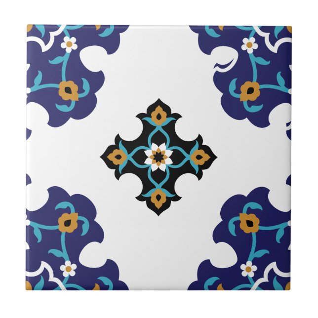 Azulejo Arabesque persa (Frente)