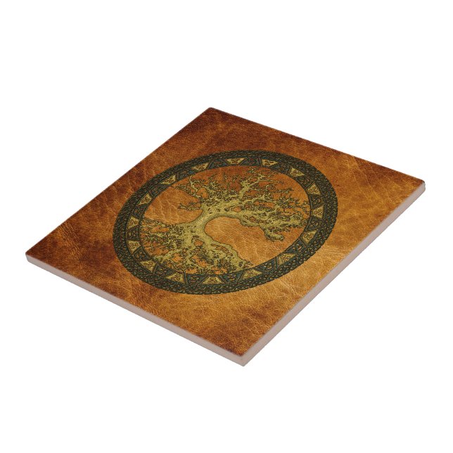 Azulejo Árbol antiguo de la vida (Lado)