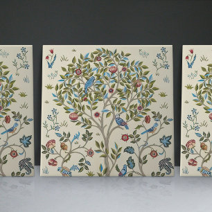 Azulejo Árbol Art Nouveau de William Morris Kelmscott con
