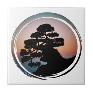Azulejo Árbol bonsai